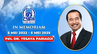 In Memoriam 2025 Pdt. DR. Yesaya Pariadji