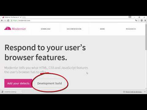 Modernizr.js - Parte 1 - ¿Qué es la detección de características?
