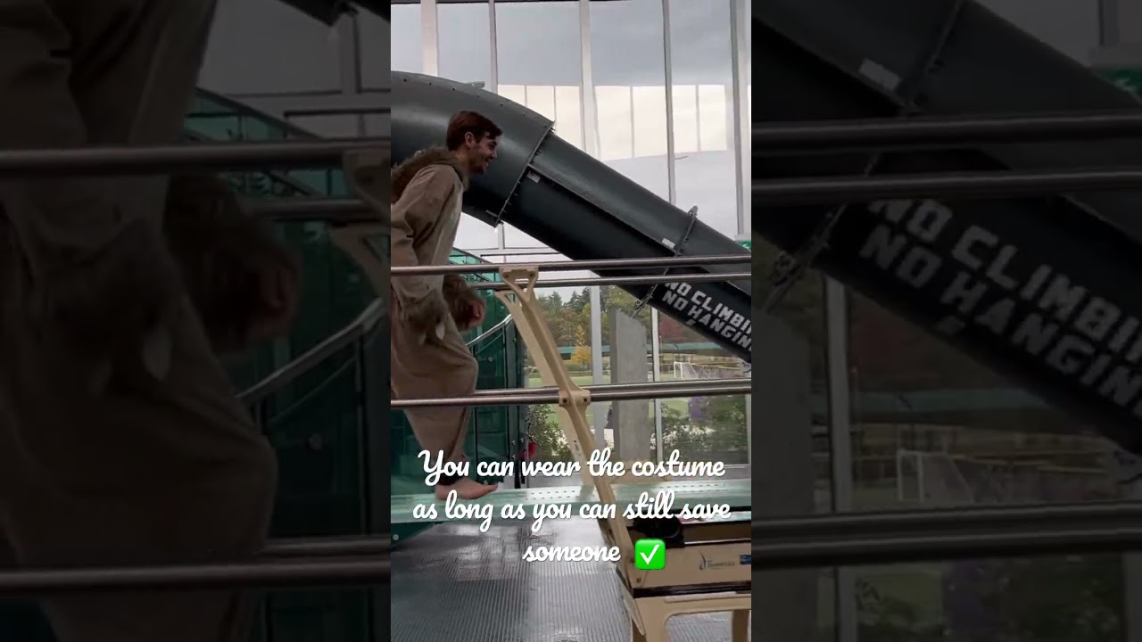 Lifeguarding in a Sloth 🦥 outfit was a highlight of this Halloween