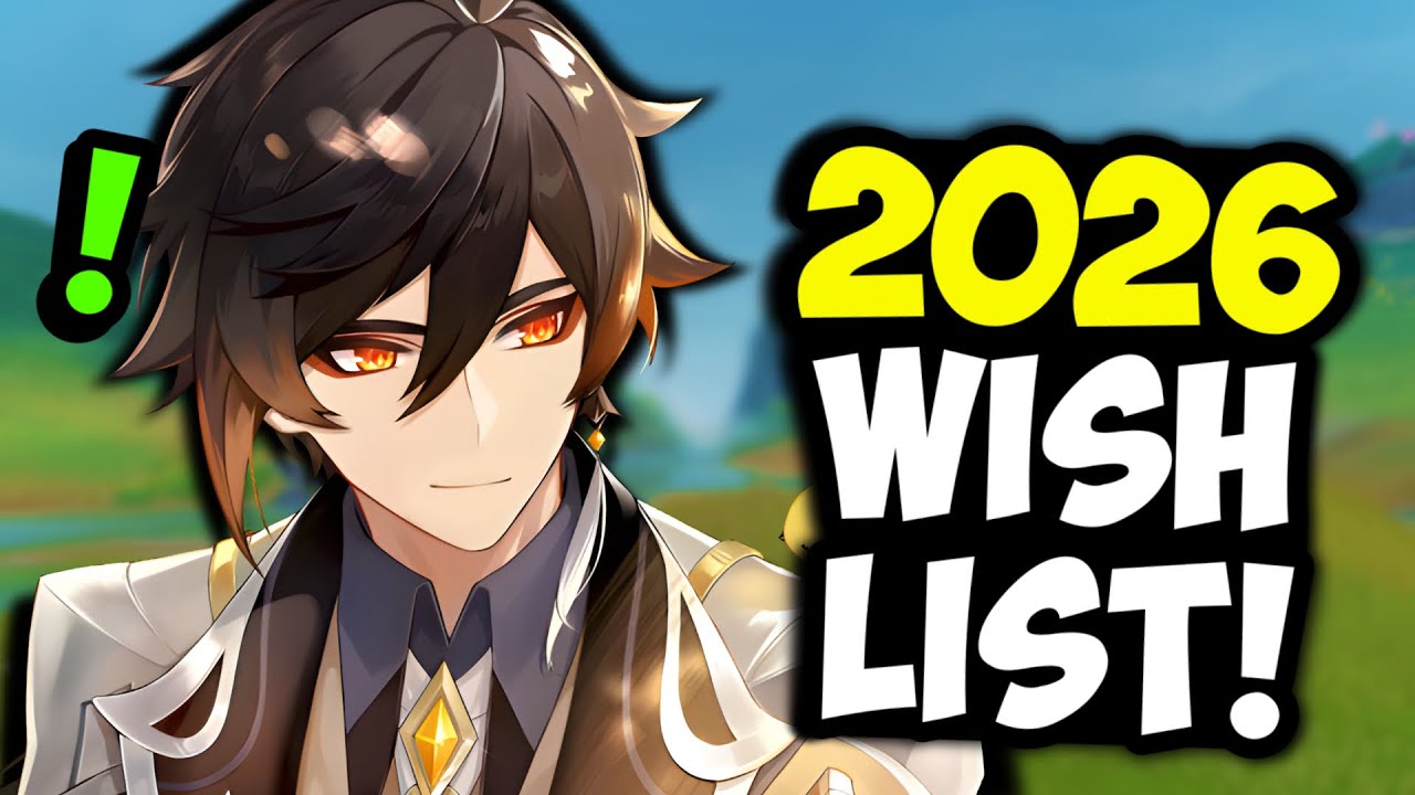 My COMPLETE Genshin 2026 Wishlist YouTube 