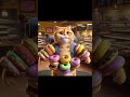 Donuts are useful for cats in many ways#aiart #catlover #aicat #catworld