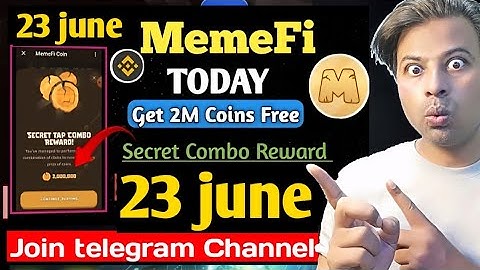 memefi secret combo 23 june | memefi secret tap combo | memefi secret tap combo 23 june all levels