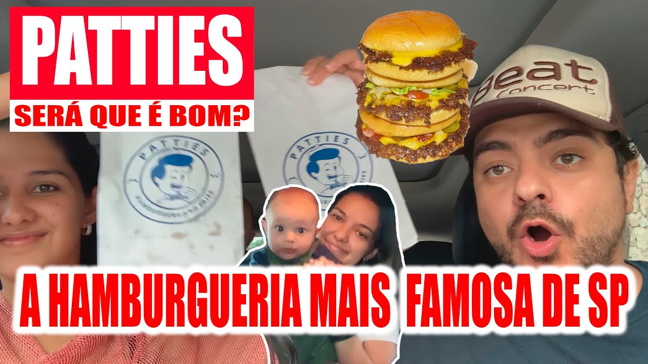 PATTIES BURGER A HAMBURGUERIA VINTAGE MAIS FAMOSA DE SÃO PAULO