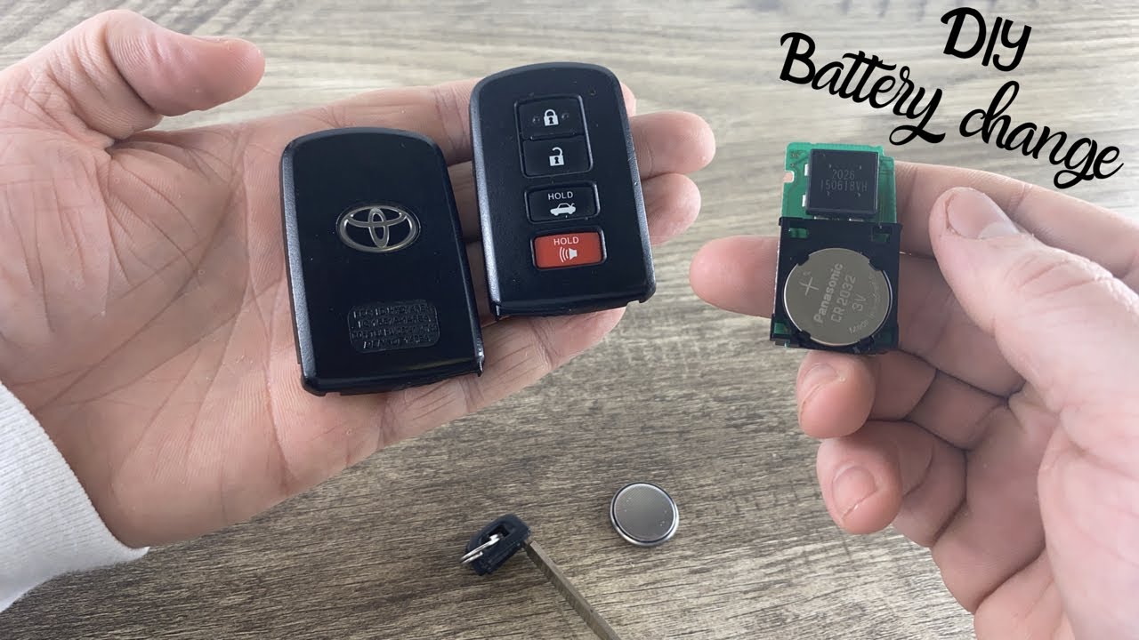 How To Change A Toyota HYQ14FBA Remote Fob Smart Key Battery Camry