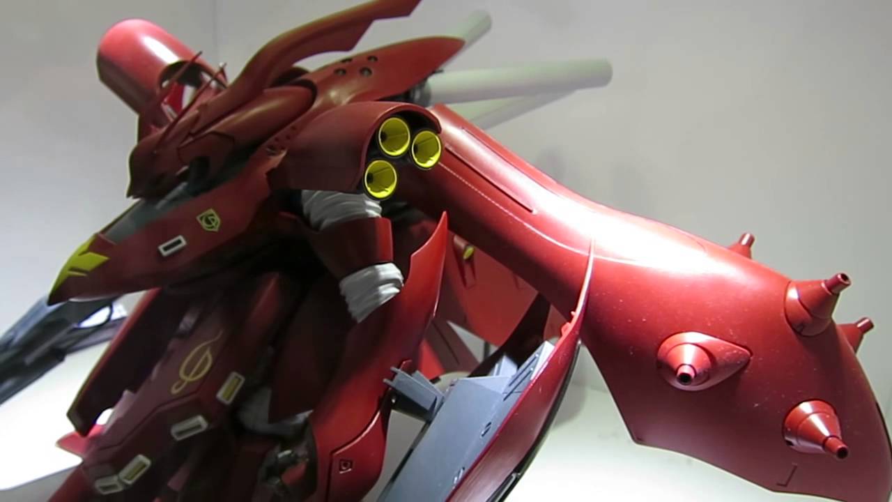 1 100 Nightingale Msn 04ii ナイチンゲール Re 100 ガンプラ Mg Hi Nu Gundam Youtube