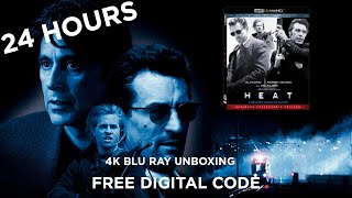 Heat 4K Blu Ray Unboxing Free Digital Code 24 Hours!!