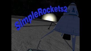 Simplerockets 2 going to the moon!