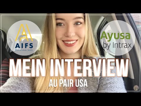 MEIN INTERVIEW bei AIFS & Ayusa Intrax⎪aupair vlog #2