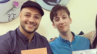Maher Zain meeting with his lucky Fan Rasan in Erbil, Kurdistan