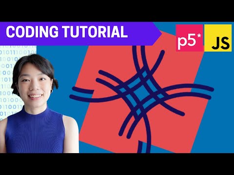 p5.js Coding Tutorial | Rotating Arcs Animation (Arc Function)