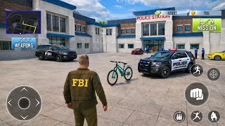 Police Car Chase 3D: Cop Games-Chase offenders Fight crime in the city screenshot 3