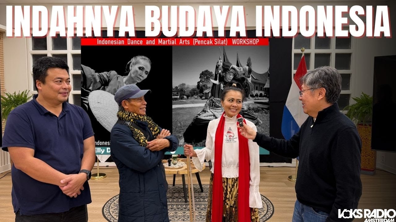 WORKSHOP INDONESIA DI BELANDA MEMBLUDAK! BULE BEREBUT IKUT TARI & SILAT!