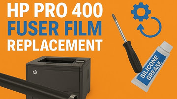 Fix Fuser Issue on HP LaserJet 400 – Replace Fuser Film By Yourself!