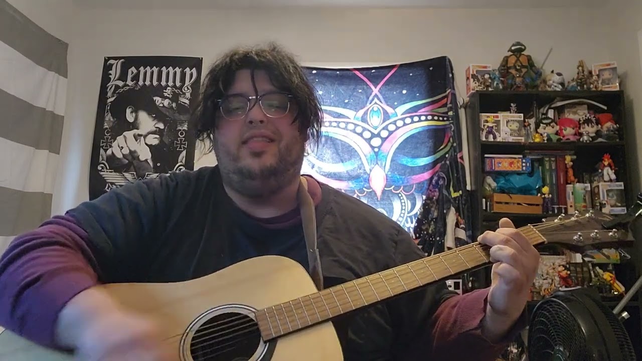 Daniel Johnston- Honey, I Sure Miss You acoustic cover