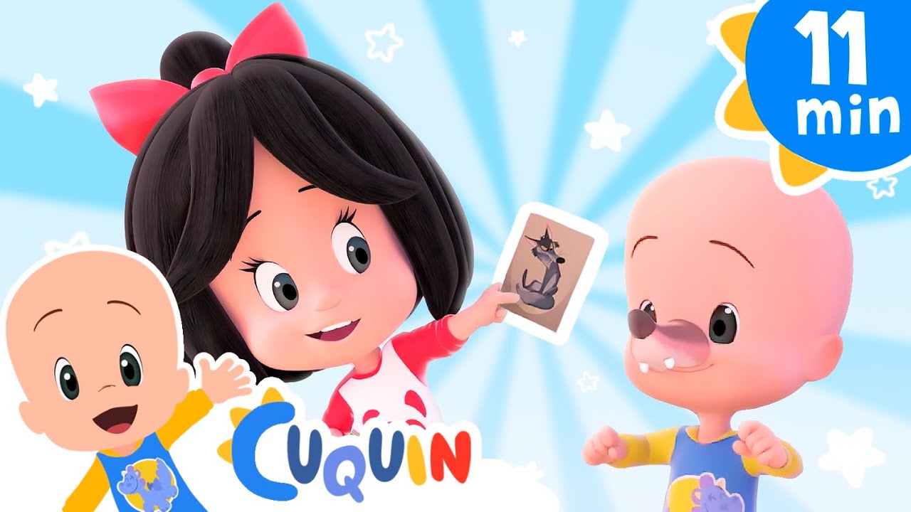 They're Little, They're Wolves !! | Cleo & Cuquin | Kids | Songs