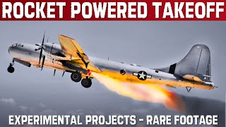 Rocket Power Takeoff Explained. B-29 Superfortress RATO/JATO Early Trials And C-130 Fat Albert