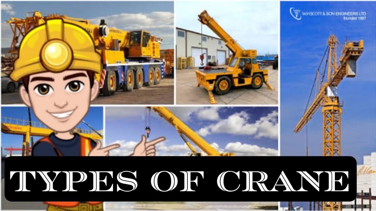 HOW MANY TYPES OF CRANE 🏗️.....