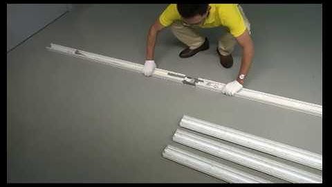 continuous linear light - Installation Video - Coreshine