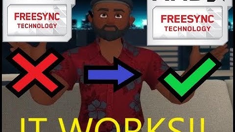 FIXED!!! Freesync Not Detected for Older Freesync Monitor on New GPU