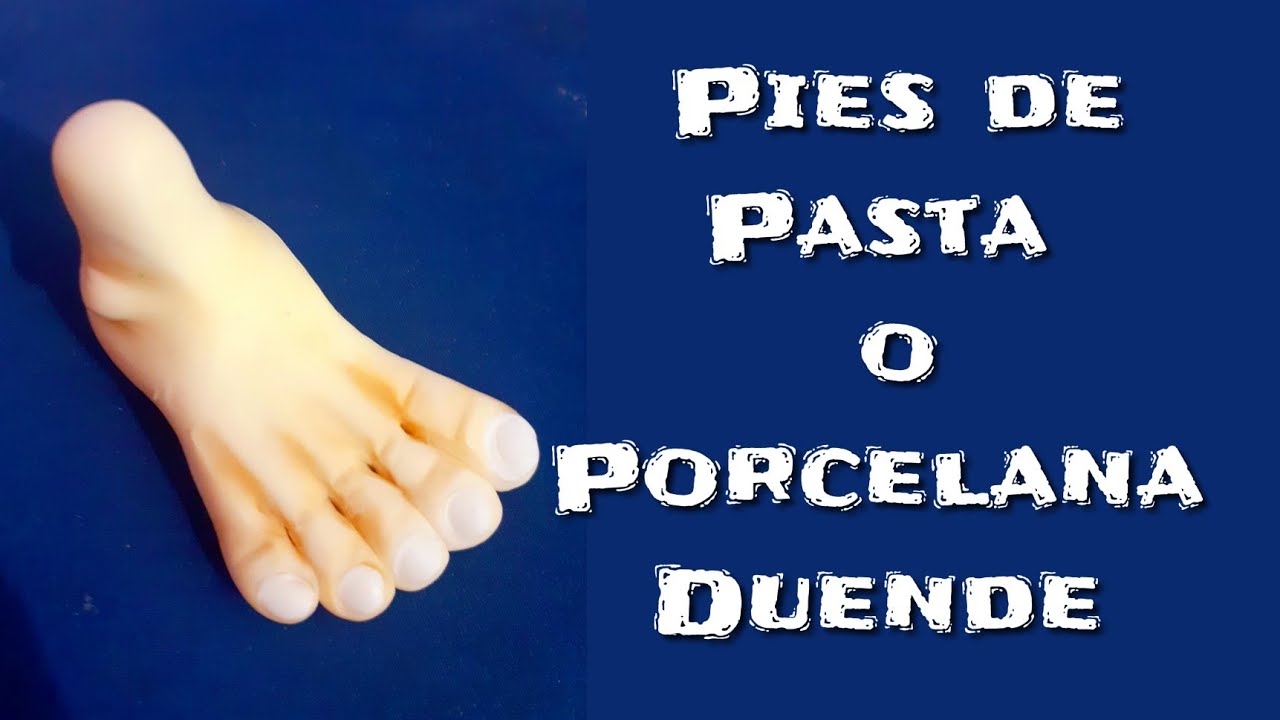 Pies de Pasta flexible o Porcelana Fría. Duende.
