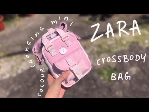 Unboxing  🌈 ZARA Colour Changing Mini Crossbody Bag ☀️ 