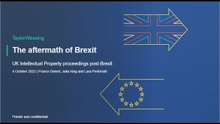 What do UK trade mark proceedings look like in a post-Brexit world? by Taylor Wessing LLP 139 views 1 year ago 48 minutes