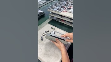 How are office cabinet locks produced#factory #smartlocks #cabinetlock #lock #locker #smarthome