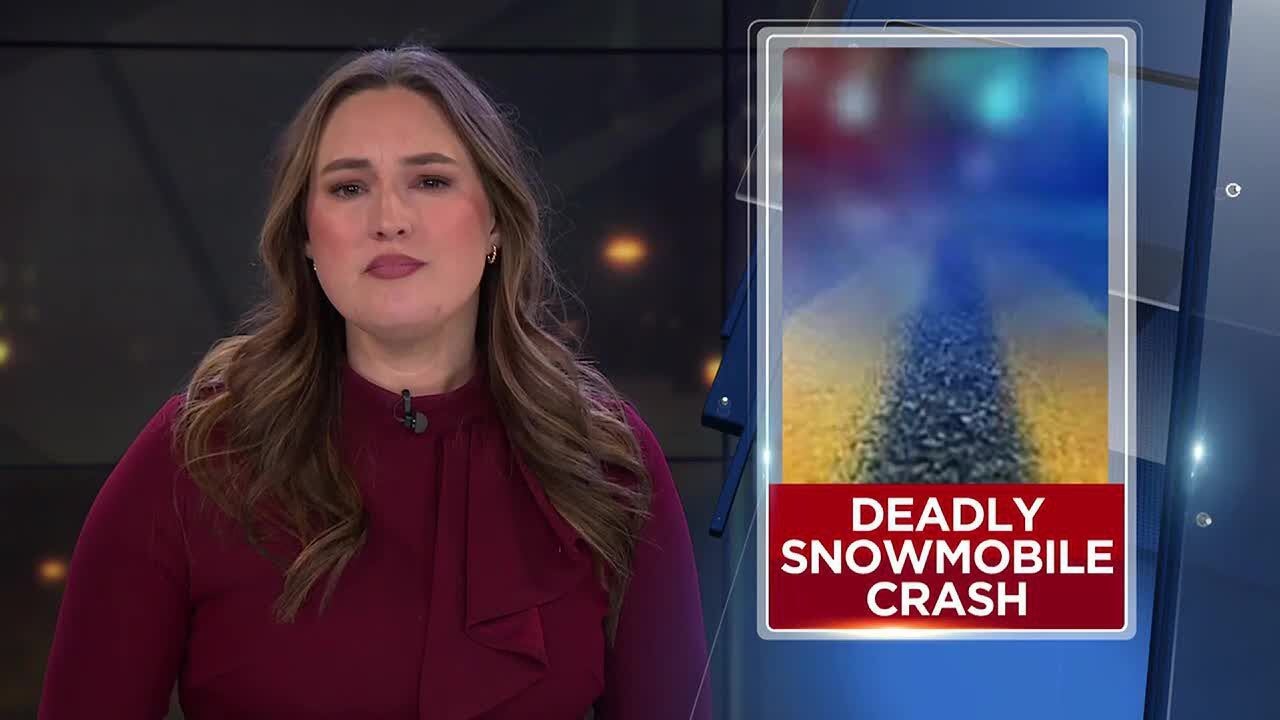 Snowmobile accident leaves one person dead in Iowa Co. - YouTube