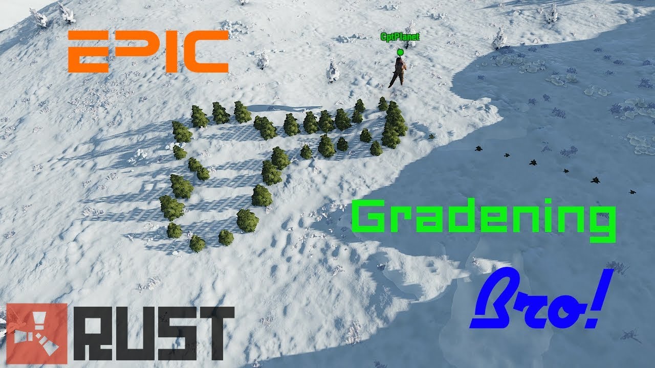 Epic Gardening Bro! Rust Game play YouTube
