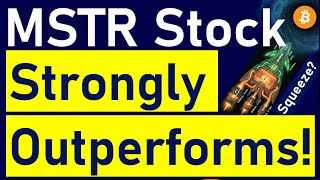 MSTR Stock Strongly Outperformed BTC Today! Is The Bottom FINALLY IN? Was this Peak FUD?