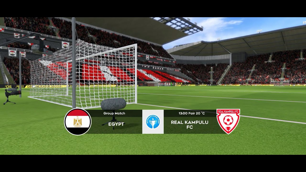 International Cup group match Egypt vs Real Kampulu