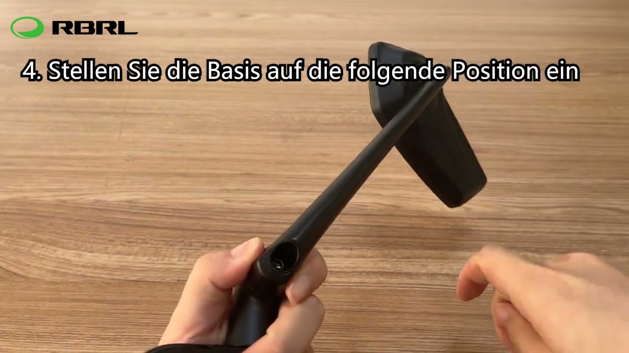 Installation of RBRL bike mirror RM18 new launched bicycle mirror handlebar mirorr