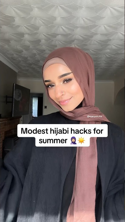 Modest fashion hacks for summer☀️🧕🏼 #modestfashion #hijab #hijabi #muslimgirl