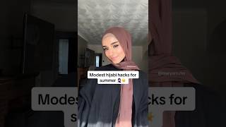 Modest fashion hacks for summer☀️🧕🏼 #modestfashion #hijab #hijabi #muslimgirl screenshot 1