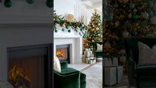 25 Green Christmas Fireplace Decor Ideas For A Fresh And Festive Mantel