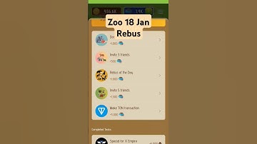 Zoo rebus of the day 18 jan | zoo rebus 18 january #rebus #zoo #18january