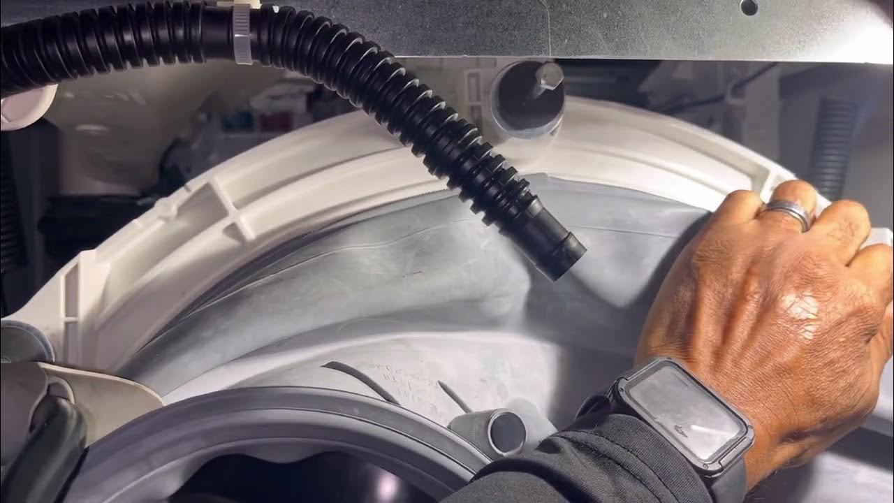 Fridigaire Electrolux washer seal replacement Bellow replacement (Elfw417s1wo) Washer Leaking