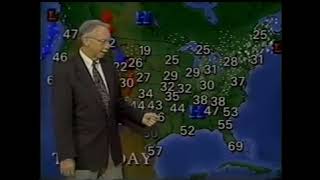KYTV Channel 3 NBC Springfield Mo KY3 Weather With Tom Dye Back In December 20 1995