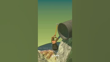 Getting Over İt funny moment 😅 #gettingoverit #games #funny  #funnyshorts #gaming #gameplay