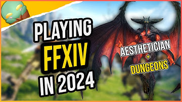How It Feels To Play FFXIV In 2024 | Aesthetician , Hall Of Novice And Dungeons