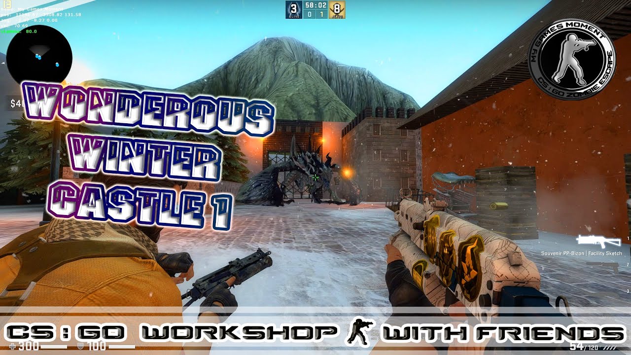 CS:GO WORKSHOP  MAP Coop_Wonderous_Winter_Castle_PartI  (COOP)
