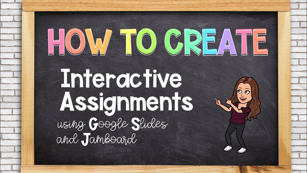 Creating Interactive Assignments with Jamboard - YouTube