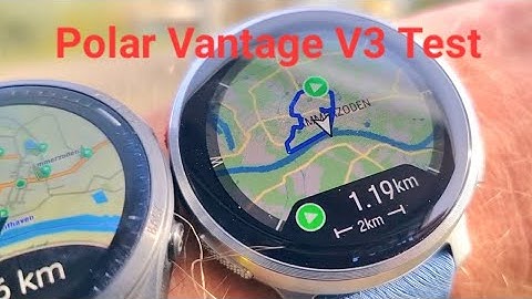 Polar Vantage V3 In-Depth Test Review [NAVIGATING]!