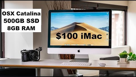 2009 iMac 20” Running Catalina!