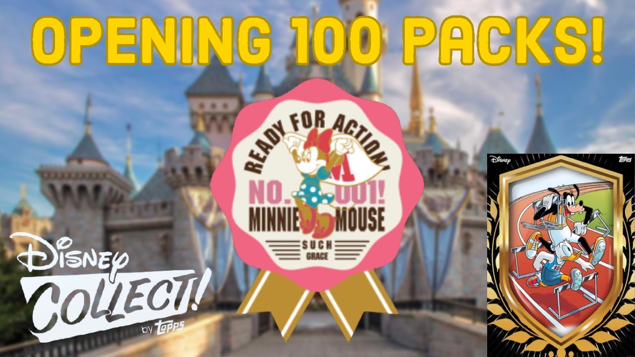 Disney Collect! by Topps // Opening 100 Packs of The Summer Sports