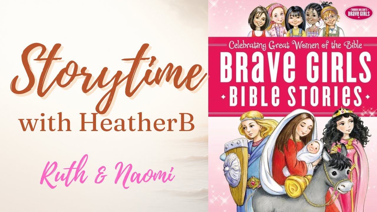 *Brave Girls* Ruth & Naomi, Tucked Under God’s Wing ✝️ Cozy w Page Turns | #KidsStories #ReadAloud
