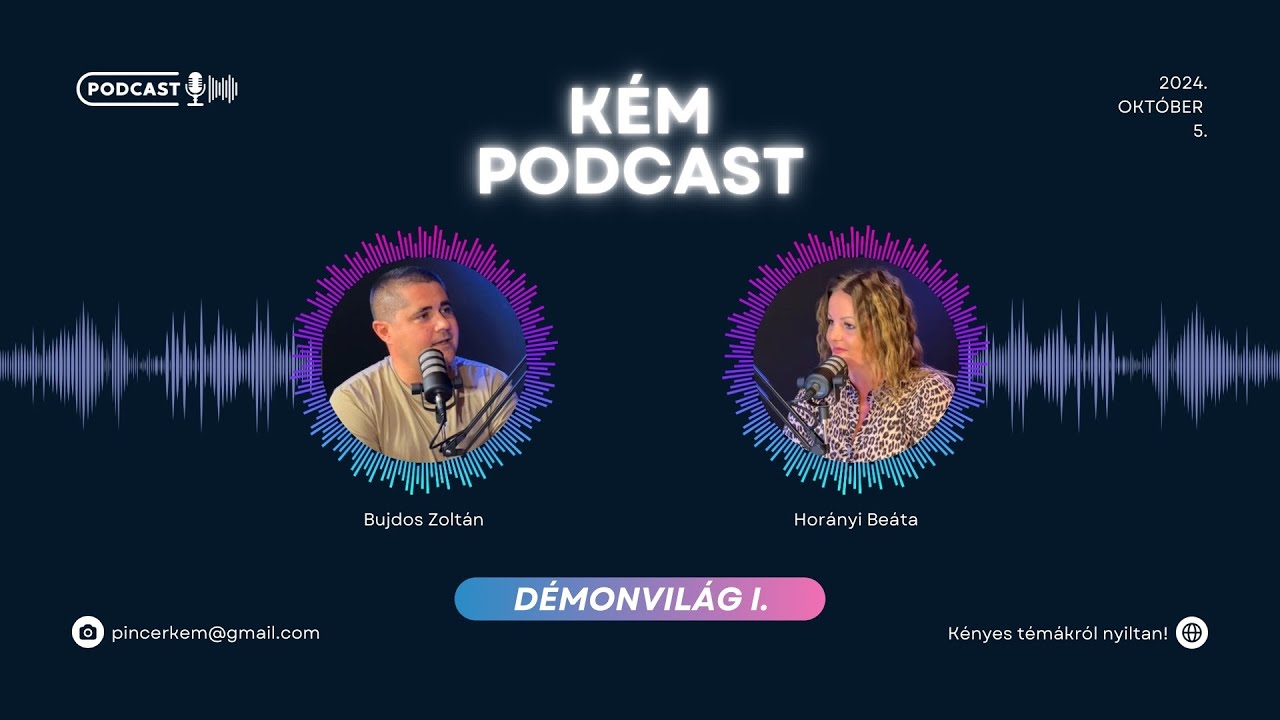 Lidércek; szukkubuszok; kopogó szellemek; energialények - Démonvilág I. // KÉM Podcast