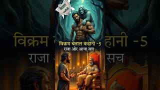विक्रम बेताल 😱🔥Story 05 | Vikram Betal Ki Kahani | #vikrambetal #shorts #mythology  #betalpachisi