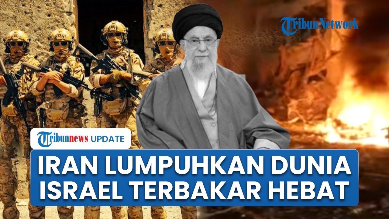 Rangkuman Konflik Iran-Israel: IRGC Balas Dendam Lumpuhkan Dunia, Tel Aviv Terbakar Ditantam Rudal