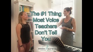 The #1 Thing Most Voice Teachers Don't Tell Singers | Arden Kaywin Vocal Studio
